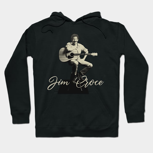 Jim croce #2 Hoodie by YukieapparelShop